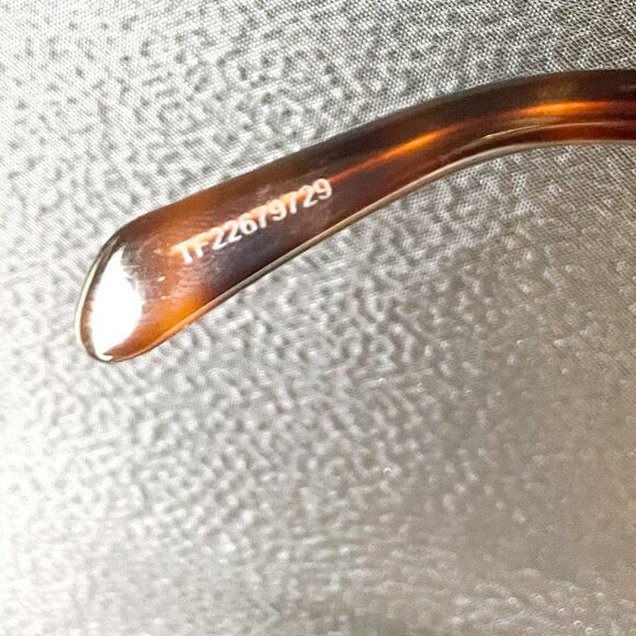 Celine Tortoise Shell Sunglasses Round Havana Gray Acetate Frame CL4003IN - Picture 11 of 11